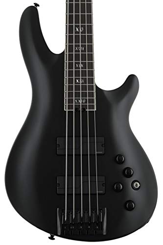 Schecter Sls Evil Twin-5 - Satin Black #TOP11