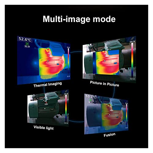 KANBUN Commercial Thermal Imaging Camera Thermal Imager 256x192 Pixel Thermographic Camera Infrared Thermal Camera For PCB Repair Floor Heating Detection for Building Inspection - Image 6