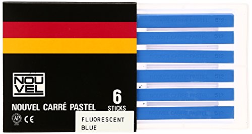 ヌーベルカレーパステル6本組 蛍光ブルー NCT#512