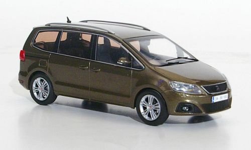 Preisvergleich Produktbild Seat Alhambra, met.-braun, 2010, Modellauto, Fertigmodell, Seat 1:43