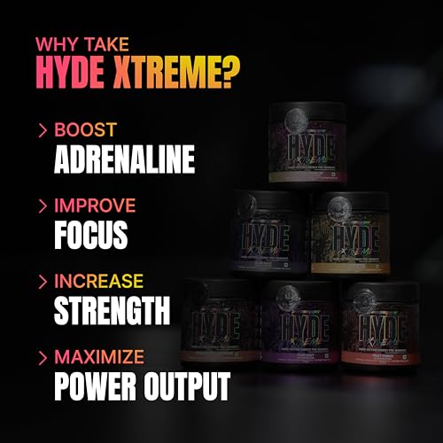 Image of ProSupps Hyde Xtreme Watermelon High Stim Pre Workout, 30 Servings