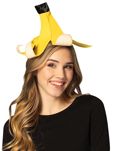 Rasta Imposta Banana Peel Headband Halloween Costumes, Men Women, Adult One Size