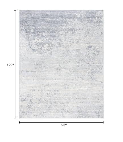 Tapete decorativo SAFAVIEH Brentwood 8'x10' Blanco Gris miniatura 2