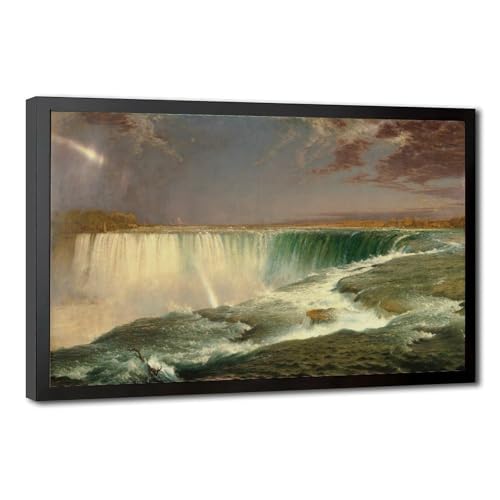 Toile Niagara Falls 1857 Frederick Stuart Church pour habiller un mur vide facilement