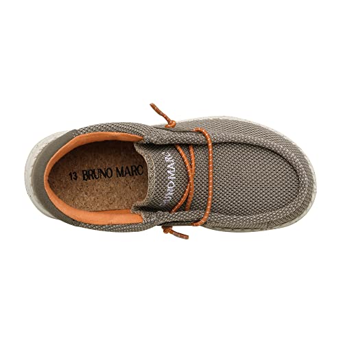 Bruno Marc Boys Girls Sbls2213K Slip-On Casual Comfortable Lightweight Loafer, Khaki, 13 Little_Kid #TOP4