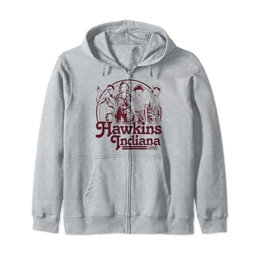 Netflix Stranger Things Hawkins Indiana Group Shot 1985 Sudadera con Capucha
