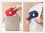Pochette de rangement de premiers soins portable, rose, Mini Trousse médicale d'urgence Sac pour camping en plein air Randonnées Sports de voyage, 15 x 10.5 cm