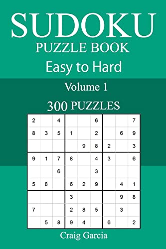 300 Easy to Hard Sudoku Puzzle Book