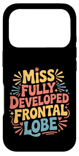 Miss Fully Developed Frontal Lobe ���l�̒a���� |- �X�}�z�P�[�X iPhone 17 Pro �p