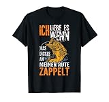 Homme J'adore quand quelque chose d'épaisseur se déplace sur ma canne T-Shirt