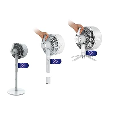 Shark FlexBreeze Portable Fan, Suitable for Indoor and Outdoor, Rechargeable, Steam Apparatus, Controlled, Rechargeable Use for Up to 24 Hours