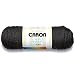 Caron Simply Soft Heathers Yarn, 5 oz, Charcoal Heather, 1 Ball