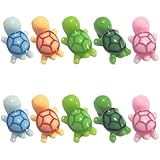 Ppmter 10 Imanes De Nevera con Forma De Tortuga Marina De Dibujos Animados, Animales Kawaii, Imanes para Pizarra Blanca, Adhesivos Decorativos para Nevera, Decoración De Oficina Y Cocina