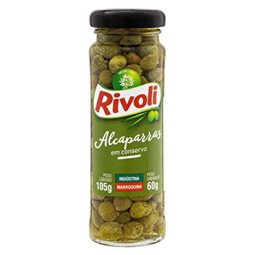 Alcaparra em Conserva Rivoli Vidro 60g