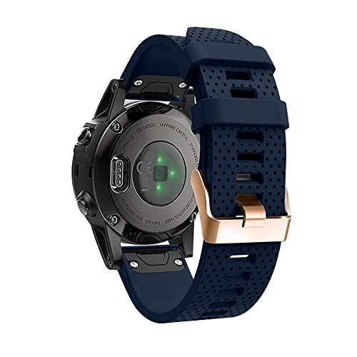 Bracelet montre Garmin Fenix 6X 6S Pro accessoire silicone à dégagement rapide