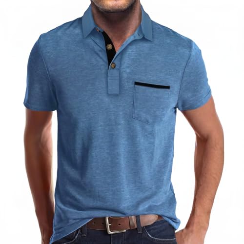 Lexiart Men’s Classic Polo Shirt