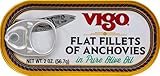 Vigo Flat Anchovies, 2 oz