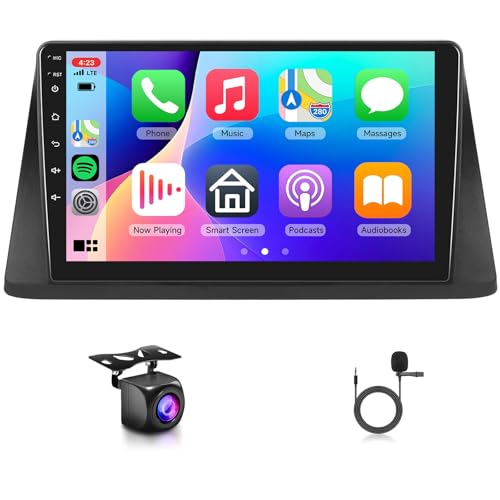 2G+64G Android Radio de Coche para Mercedes Benz Sprinter 2000 2006 9 Pulgadas Pantalla Táctil con Wireless Carplay Android Auto GPS Mirror Link Bluetooth FM/RDS WiFi USB+ Cámara Trasera