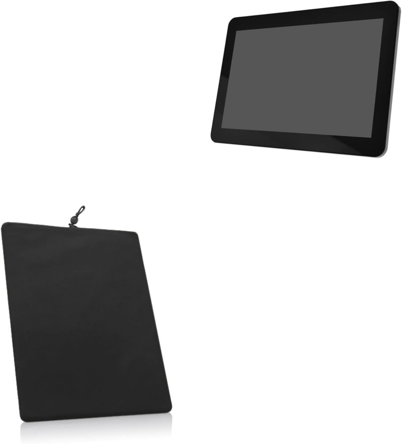 Funda de Terciopelo BoxWave para Mimo MCT-10QDS - Negro