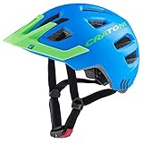Cratoni Unisex – Erwachsene Maxster Pro Fahrradhelm, Blau/Grün, XS-S
