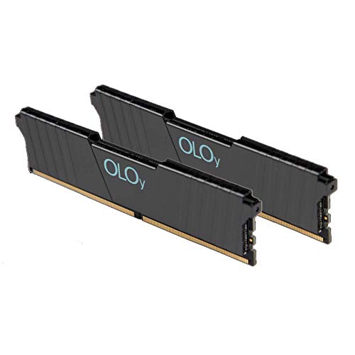 Image of OLOy DDR4 RAM 16GB (2x8GB) Black Owl 2400 MHz CL17 1.2V 288-Pin Desktop UDIMM (MD4U082417BGDA)
