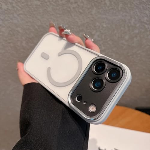 Coque iPhone 16 Plus transparente et magnétique pour protection caméra