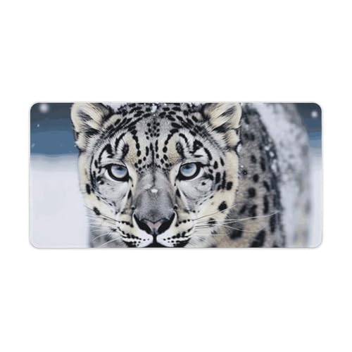 Mouse Pad RLDOBOFE Blanco Antideslizante 24x12 pulg