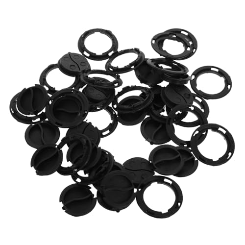 Sosoport 20-Pack Plastic Piggy Bank Bottom Plugs Sealing Caps for Savings Jar Coin Bank Savings Jar Reusable Money Saver Box