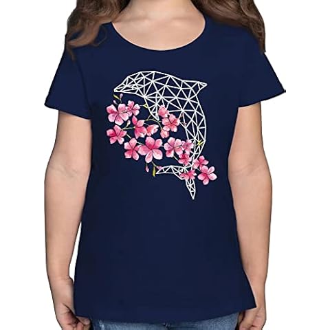 T-Shirt Mädchen - Tiermotiv Animal Print Cover