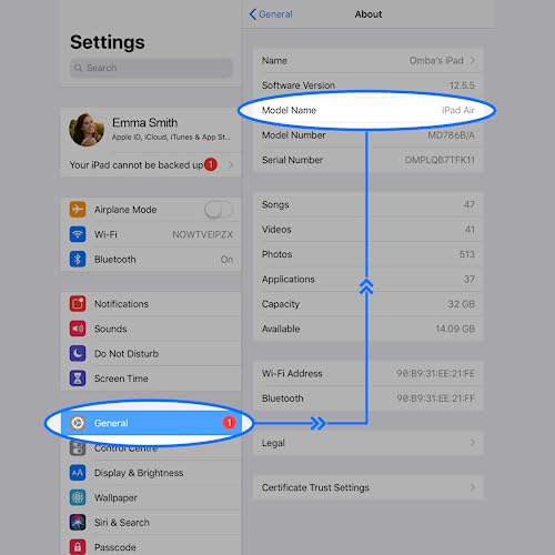 Ocushield Anti Blue Light Screen Protector for Apple iPad Pro 11" (2018 & 2020)/iPad Air 10.9" (2020) - Blue Light Filter for iPad - Eye Protection - Accredited Medical Device - Anti-Glare