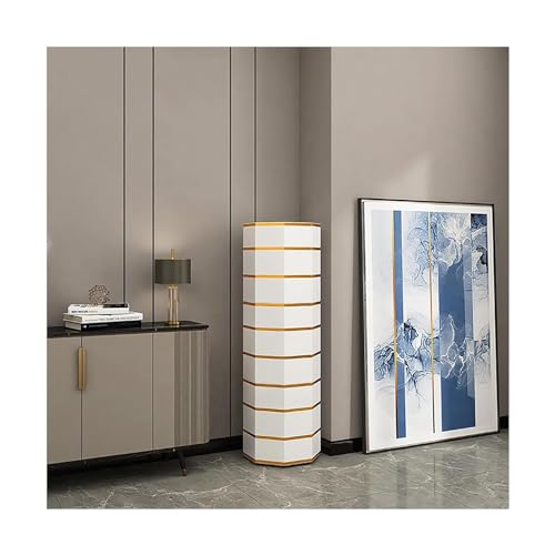 Zapatero con Estante para Zapatos Vertical Giratorio de 360°, de Metal, Moderno, de 3, 6 o 9 Niveles, Redondo, para Entrada, Pasillo y Zapatero