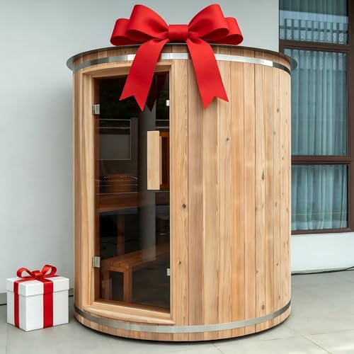 Royal Saunas Hongyuan 4-Person Barrel Sauna