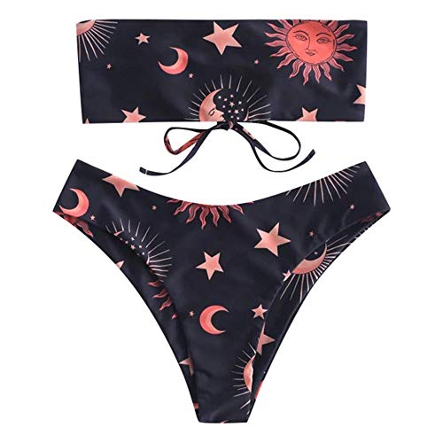 Maillots de bain natation deux pièces pour femmes recherchant un costume sexy