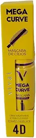 Máscara de Cílios 4D Vivai Cílios Volumosos e Curvados (Amarelo)