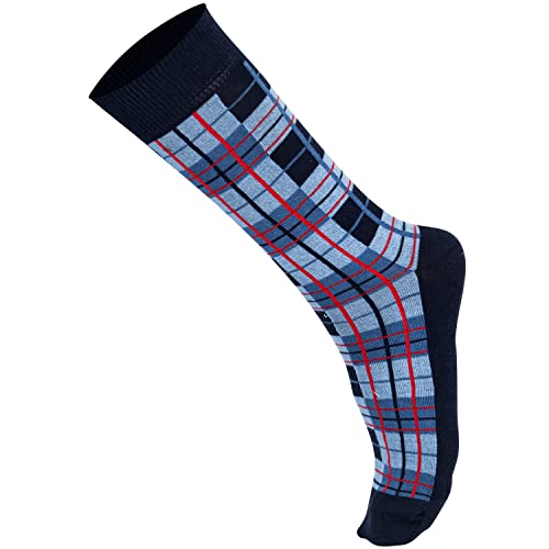 Image of Mysocks Men and Women Crew Socks Extra Fine Combed Cotton Seamless Toe