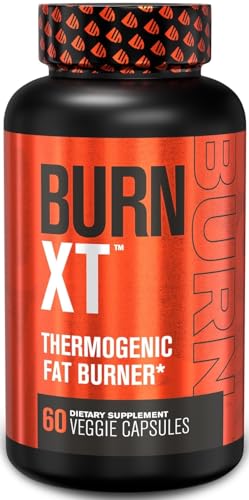 Burn-XT Clinically Studied Fat Burner & Weight Loss Supplement - Appetite Suppressant & Energy Booster - Fat Burning Acetyl L-Carnitine, Green Tea Extract, & More - 60 Natural Diet Pills