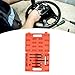 Mqetly Car Steering Wheel Puller, Compressor Remover Set, Lock Plate Compressor Removal Tool Versatile, for Suvs