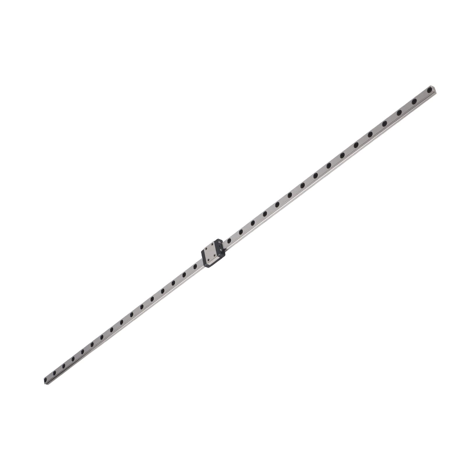 Mini guida lineare MGN7, guida lineare CNC, guida scorrevole ad alta precisione a basso rumore per parti della stampante 3D, materiale in acciaio per cuscinetti con movimento (500 mm)