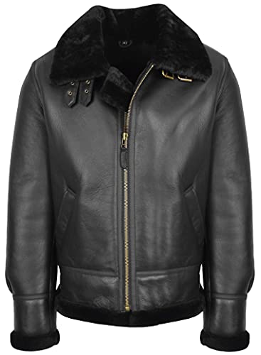 Veste en peau de mouton KYOTO House Of Leather style B3 pour homme