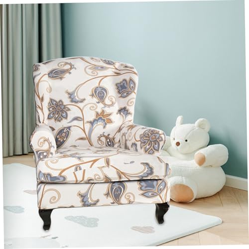 Funda elástica para silla de comedor en poliéster con acabado chic 7