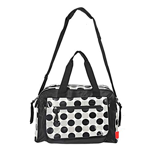 Preisvergleich Produktbild HelloCreate Multifunktionale Wickeltasche, wasserdicht, große Kapazität, Schwarz