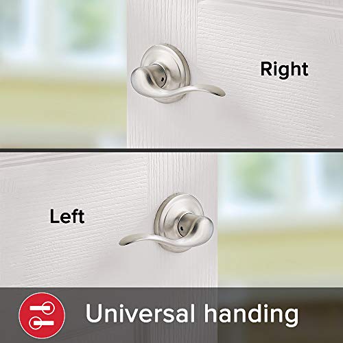 Kwikset 815PTHXTNL 15 RBP Prescott Front Door Handle No Lock, Entry Handleset Exterior With Interior Reversible Handed Lever thumb #6