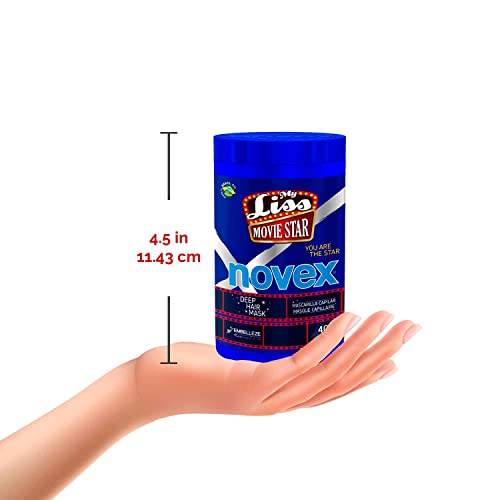 Novex My Liss Movie Star Deep Conditioning Hair Mask Enriched With Biotin And Mix Of Oils For Straight, Soft And Shiny Hair (400Gm/14.1Oz) #TOP2