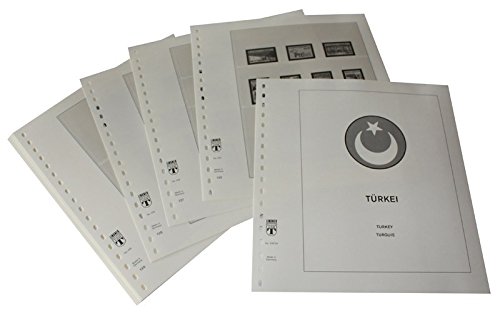 Feuilles Turquie LINDNER 2004-2010 : pages pré-imprimées T162