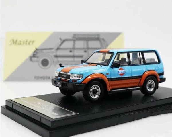 Toyota Land Cruiser LC80 Gulf Voiture Miniature 1/64 Master rcds82250 LHD