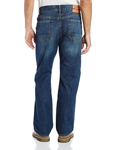 IZOD Men's Big and Tall Classic Denim Jeans (Regular and Relaxed Fit)2