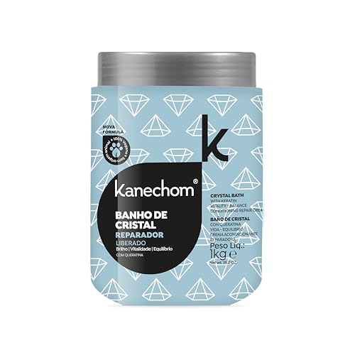 Kanechom - Linha Classicos - Creme Condicionante Reparador Banho de Cristal 1 Kg - (Classic Collection - Crystal Bath Repair Conditioning Cream Net 35.27 Oz)