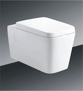 DAX Ceramic Wall-Hung Toilet, White