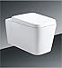 DAX Ceramic Wall-Hung Toilet, White