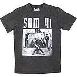 Sum 41 Box Photo Limited Edition 999 Only Premium Wash T Shirt Size L